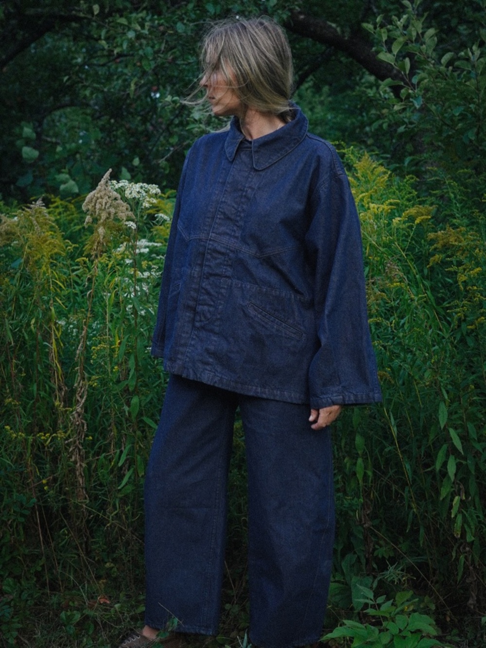 Roper Classic Indigo Tonal Stitch